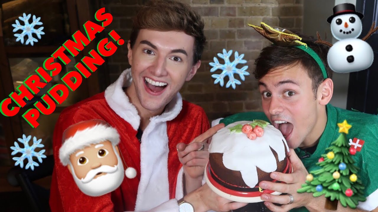 Making Chocolate Christmas Pudding with Mark Ferris | Tom Daley