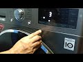 LG FRONT LOADING WASHING MACHINE F4J8JSP2S STEAM REFRESH CYCLE READY TO WEAR IN 20 MINUTES