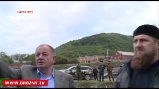 Рамзан Кадыров проинспектировал несколько высокогорных районов республики