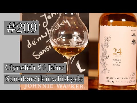 Whiskybesprechung #209: Clynelish 24 Jahre deinwhisky.de/Sansibar