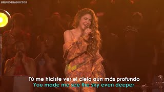 Shakira - Antología // Lyrics + Español // The Tonight Show Starring Jimmy Fallon