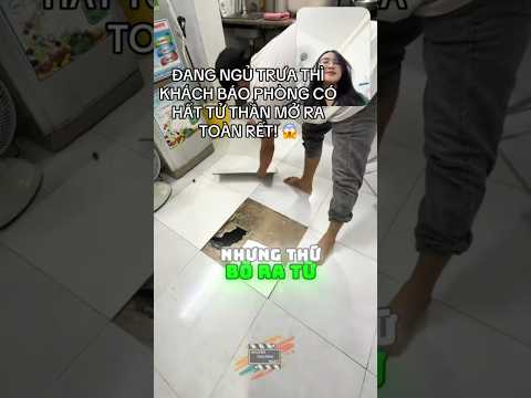 Phát hiện hố tử thần trong nhà và thứ chui ra
