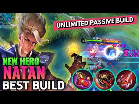 New Hero Natan Best Build | Top 1 Global Natan Build | Natan Tutorial and Gameplay - MLBB