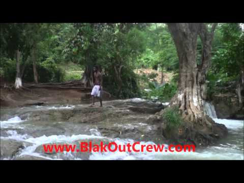 BlakOutCrew's Trigga Api at River in Jamaica