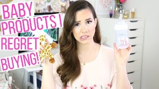 NEWBORN BABY PRODUCTS I REGRET BUYING! | Hayley Paige