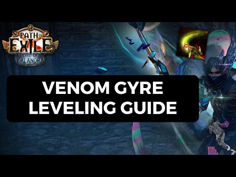 [PoE 3.19] Venom Gyre Leveling Guide for League Start