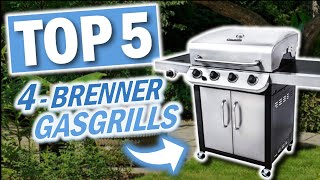 Die besten 4-BRENNER GASGRILLS | Top 5 4-Brenner Gasgrills 2024