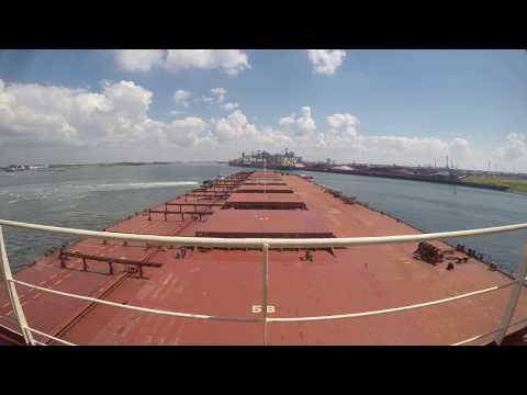 Berge Stahl port of Rotterdam 4K Time-lapse
