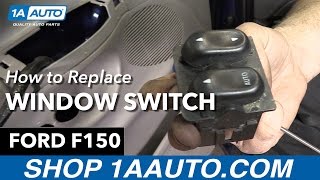 How To Replace Window Switch 97-04 Ford F-150