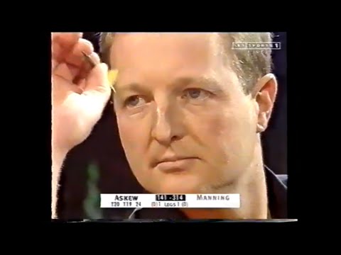 Diamond Dave Askew 9 Darter Attempt - PDC World Championship 2001