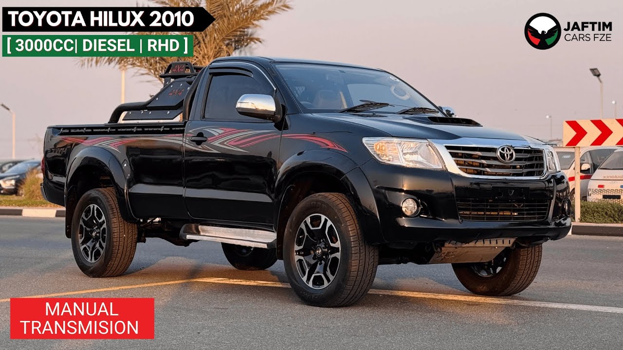 Toyota Hilux SINGLE CABIN | 4 x 4 | PREMIUM SPORT BAR WITH BASKET 3.0L DIESEL | RHD | 2010 | video