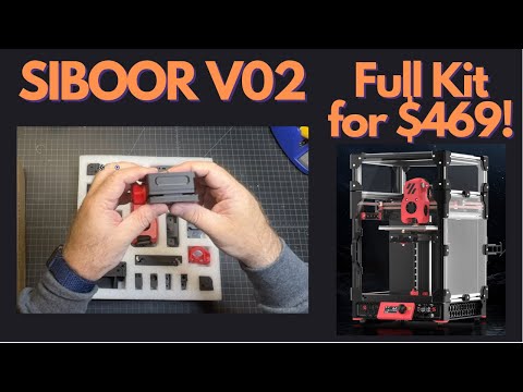 Unboxing the Siboor V02 - A full Voron 0.2 kit including parts.