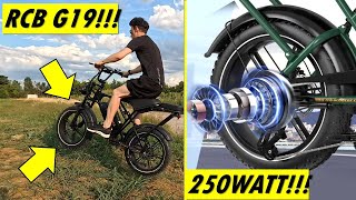 Recensione RCB G19: eBike con doppio sellino. Montaggio, Test e Prova con Passeggero!