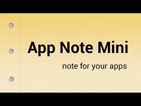 App Note Mini Pro Video