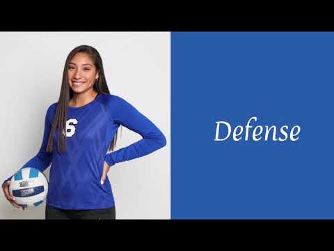 NJCAA Janelly Ceopa Outside-hitter MDC Highlights 2021
