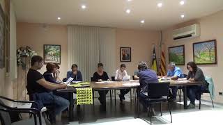 Ple extraordinari  15/10/2019