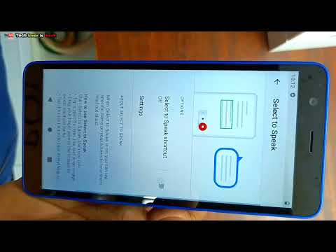 jio phone next accessibility settings // select to speak on jio phone next
