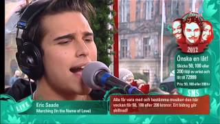 Musikhjälpen 2012 - Eric Saade - Miss Unkown LIVE! [HD 1080p]