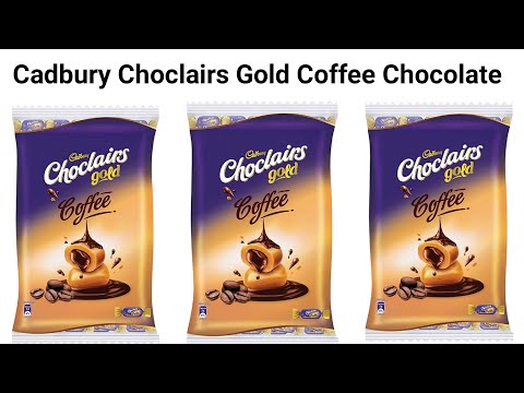 New Cadbury Choclairs Gold Coffee Chocolate Unboxing