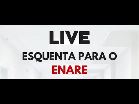 Esquenta Para o ENARE 2022 - LIVE | Ivens Giacomassi