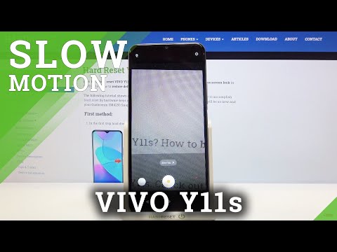 Record Slow Motion Video - Camera Options in VIVO Y11s