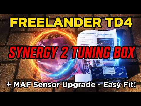 Installing a Synergy2 (Ronbox) Diesel Tuning Box & New MAF sensor, Freelander TD4