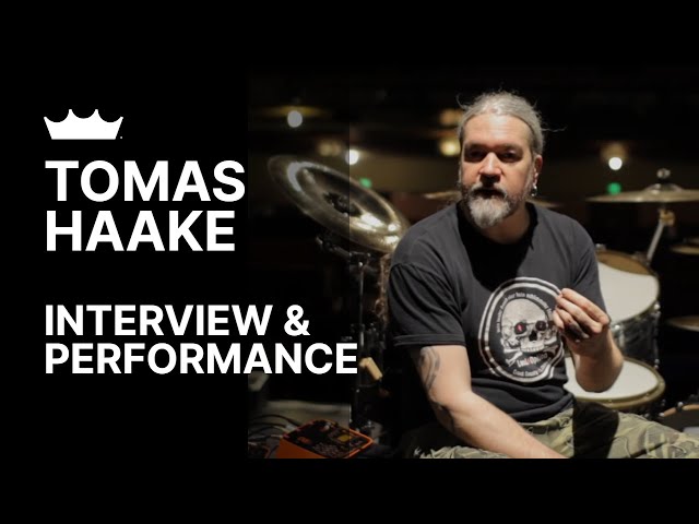 Video teaser for Tomas Haake: Interview & Performance | Remo