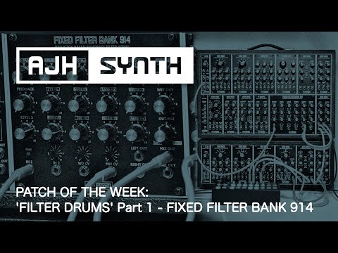 Patch of The Week: 'Filter Drums' Part 1 - Analogue Cowbell w/ Fixed Filter Bank 914 (& VCF Clave)