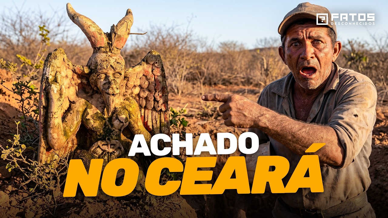 O que a polícia encontrou no Ceará deixou até os especialistas em choque… Quem é Baphomet?