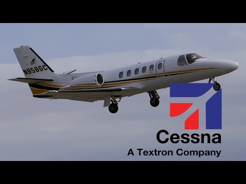 HD Cessna 55B Citation Bravo N958GC Takeoff from Salinas Municipal Airport