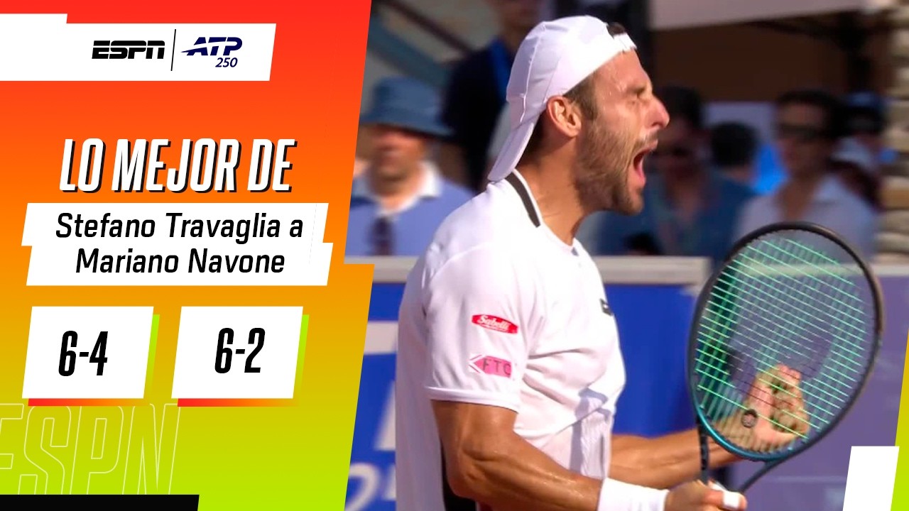 MARIANO NAVONE NO PUDO CONTRA TRAVAGLIA Y SE DESPIDIÓ DEL ATP 250 DE BASTAD | RESUMEN