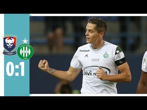 SM Caen - AS St. Etienne 0:1 / Hamouma schießt St. Etienne zum 2. Sieg