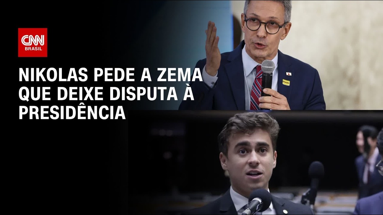 Nikolas Ferreira pede a Zema que deixe disputa à Presidência | BASTIDORES CNN