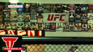 Делегация ЧГТРК «Грозный» побывала в гостях у чемпионов UFC Фрэнка Мира и Фабрисио Вердума