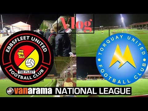 Ebbsfleet vs Torqauy Vlog (0-1) Torquay WONDERGOAL! Kid throws phone on pitch!