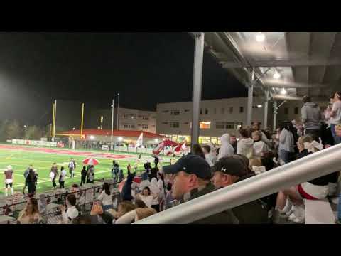 MSHS Pep Band - Fight Song - after touchdown - 10-18-19