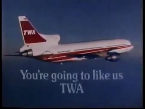 1981 TWA Commercial with a L-1011