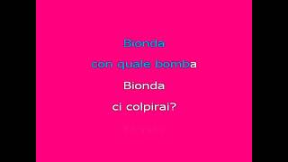 Gianna Nannini   Hey bionda karaoke con coro