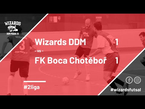 Wizards DDM Praha 10 - FK Boca Chotěboř - 1:1 (0:0)