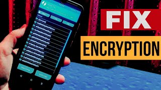 Fix Encryption On Custom Recovery || Android 12 ROMs