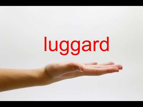 How to Pronounce luggard - American English