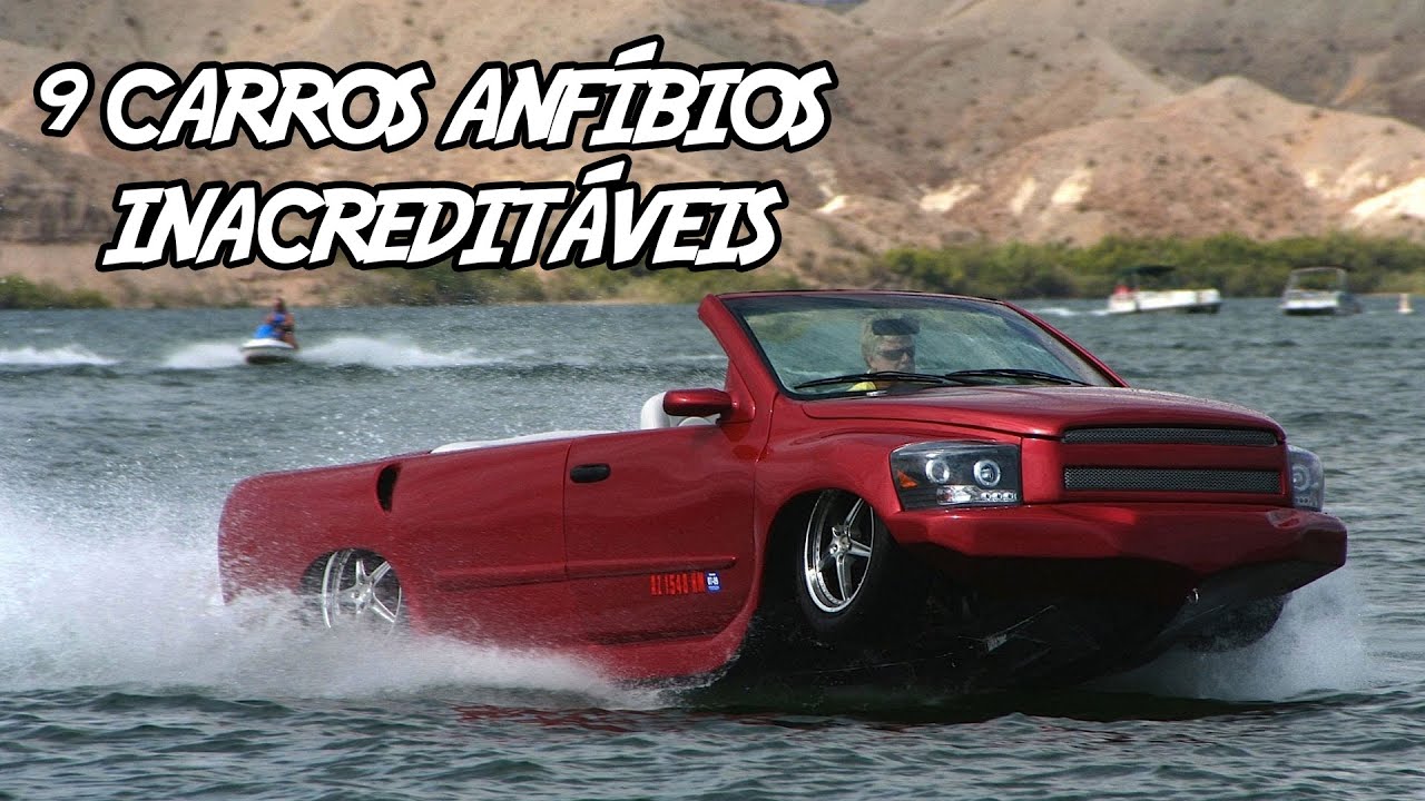 9 Carros Anfíbios Inacreditáveis