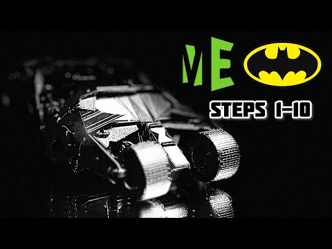 Metal Earth Premium Series Batman Tumbler