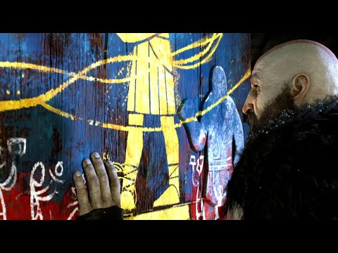 God of War Ragnarok - Kratos Crying After He Sees His Future Prophecy Scene - (60FPS) PS5