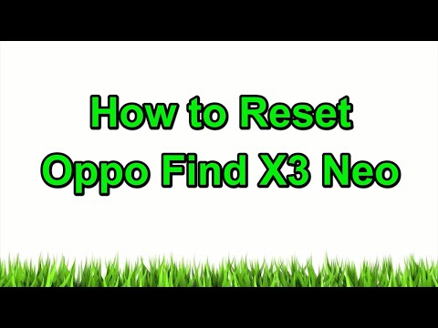 How to Hard Reset Oppo Find X3 Neo - Pattern Unlock