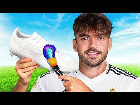 I created some custom boots for Raúl Asencio!