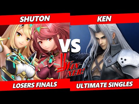 WINNER! Next Gen Losers Finals - KEN (Sephiroth) Vs. Shuton (Olimar, Pyra Mythra) SSBU Ultimate