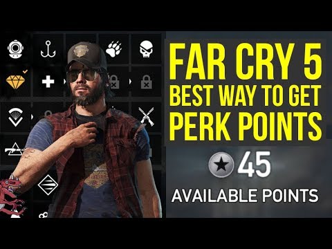 Far Cry 5 Tips and Tricks BEST WAY TO GET PERK POINTS (Far Cry 5 Perks - Farcry5 - farcry 5) Video