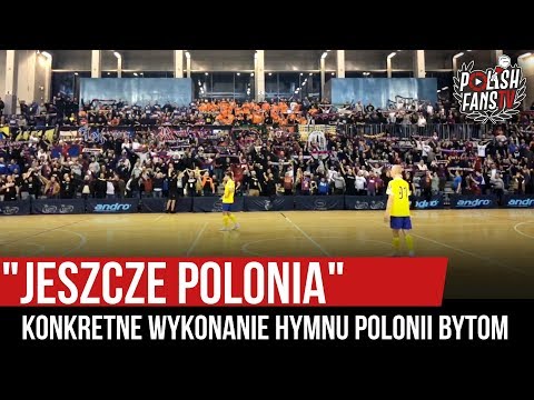 "JESZCZE POLONIA" - konkretne wykonanie hymnu Polonii Bytom [NAPISY] (04.01.2020 r.)