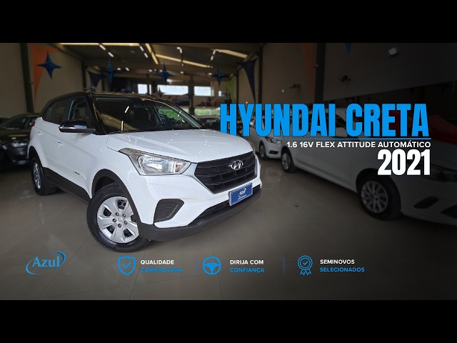 Vídeo HYUNDAI CRETA 1.6 16V FLEX ATTITUDE AUTOMÁTICO